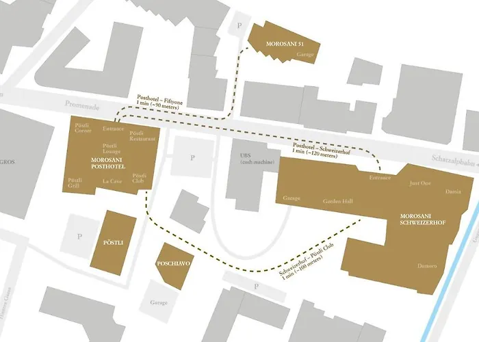 Morosani Posthotel فندق